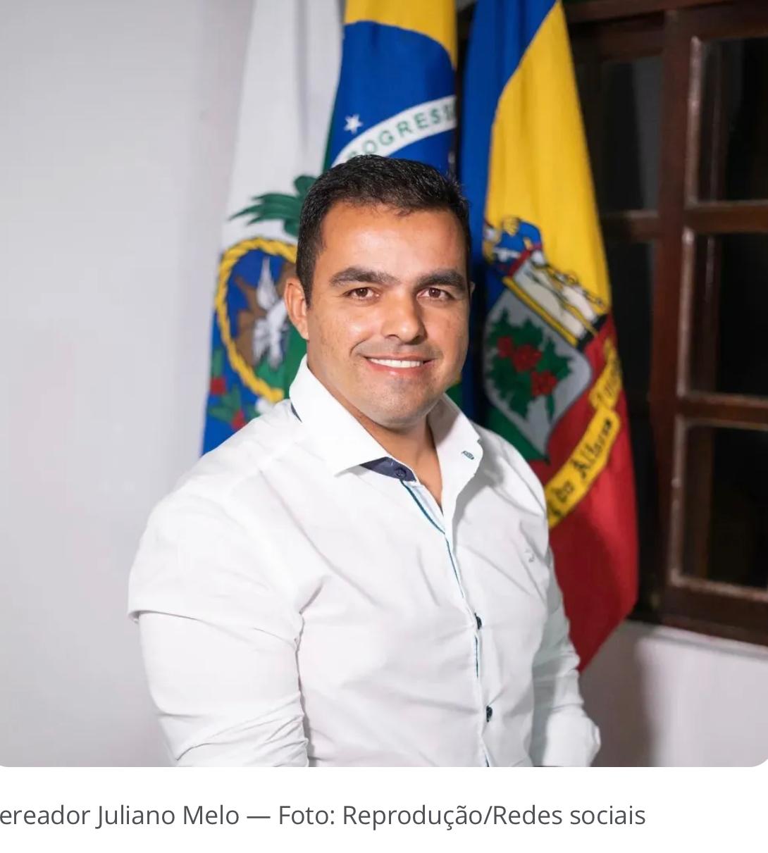 Vereador de Paty do Alferes, Juliano Melo é morto a tiros