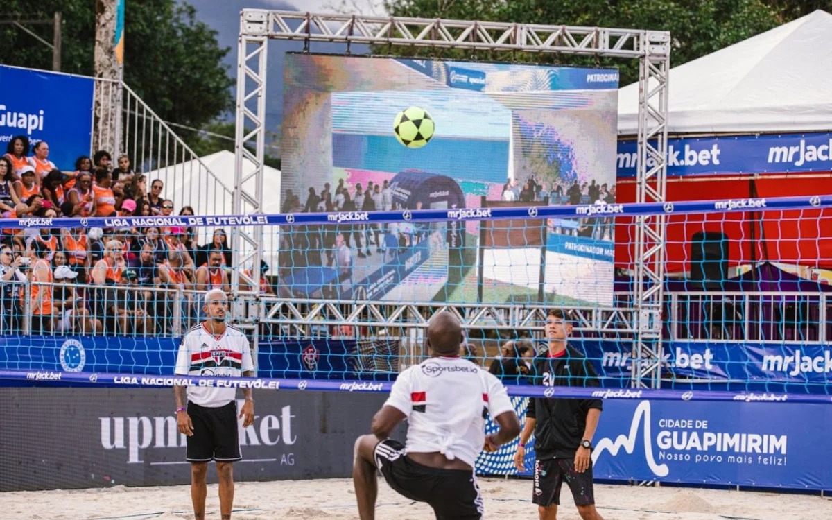 Guapimirim será palco da 1ª rodada da Liga Nacional de Futevôlei 2024