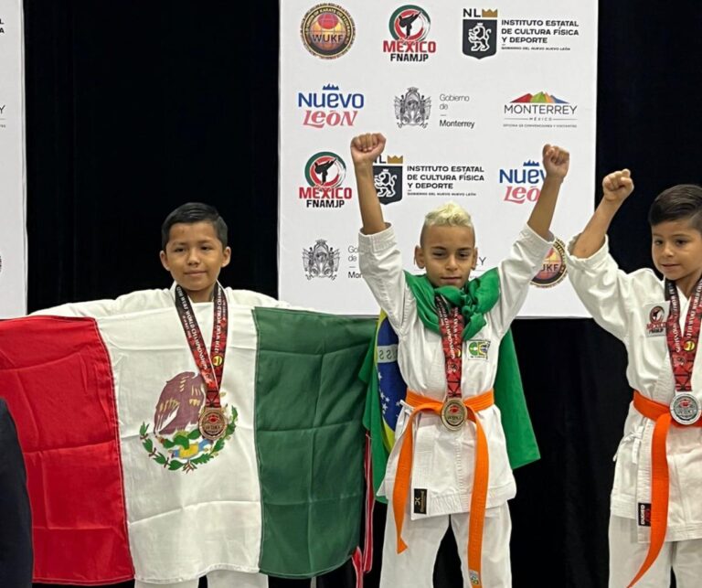 Menino de Xerém vence campeonato internacional de Karatê no México