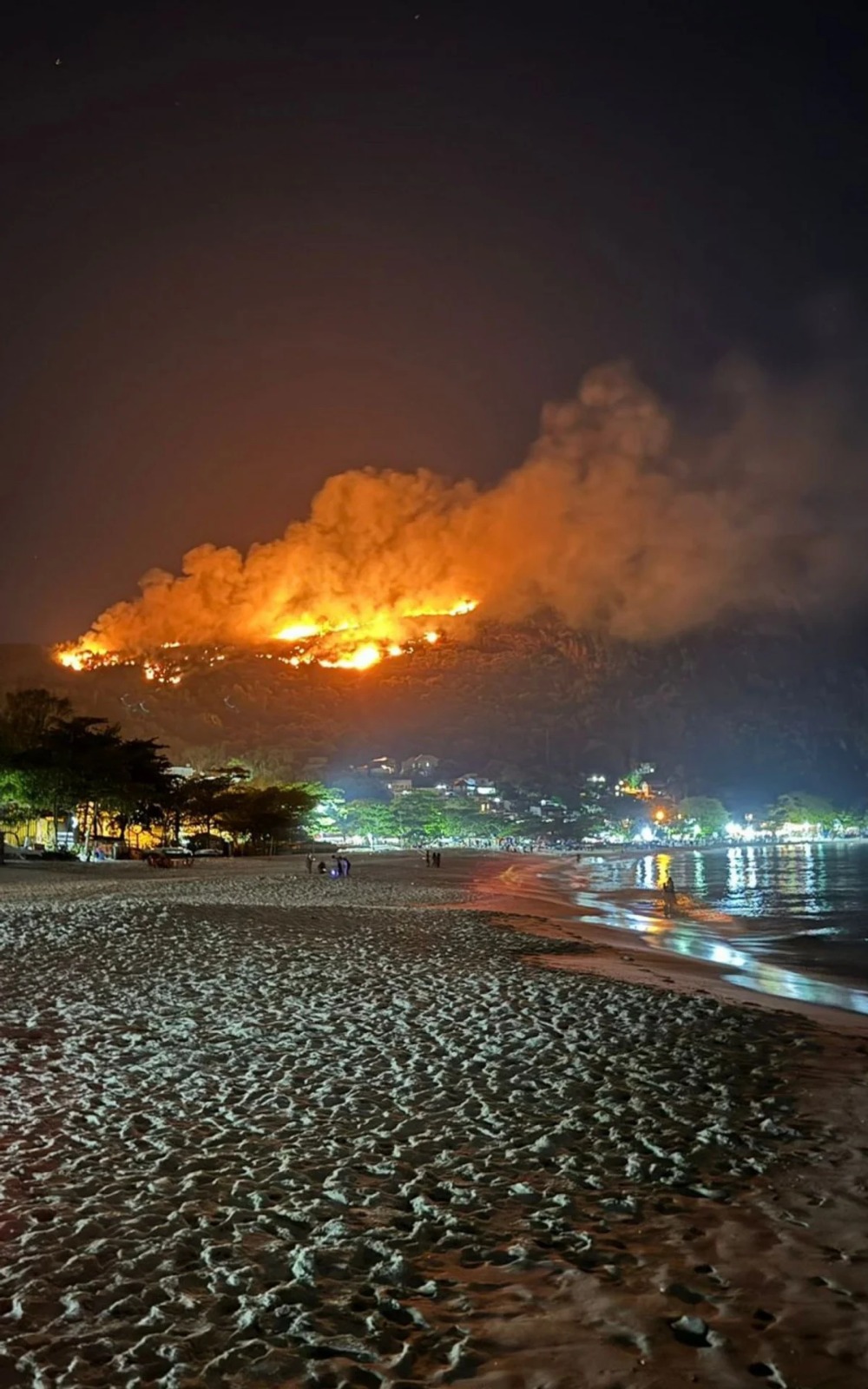 Rio tem registro de 23 incêndios simultâneos em áreas de vegetação nesta quinta-feira